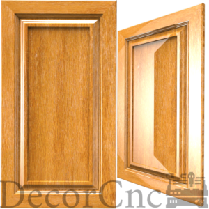 Класичний Фасад 720x400x20 «рама 45 гр» No1 з масиву дерева