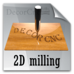 Professional 2D milling and CNC engraving services